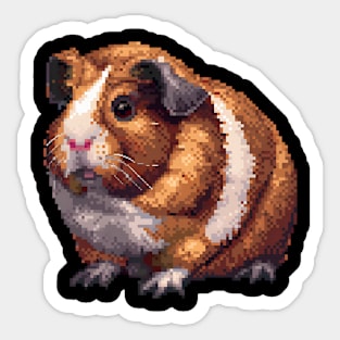 16-Bit Guinea Pig Sticker